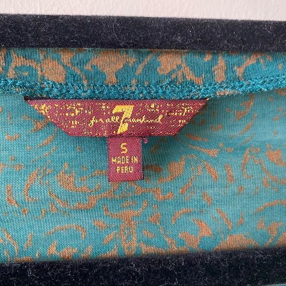 7 For All Mankind Burnt Out Tee - Picture 7 of 8